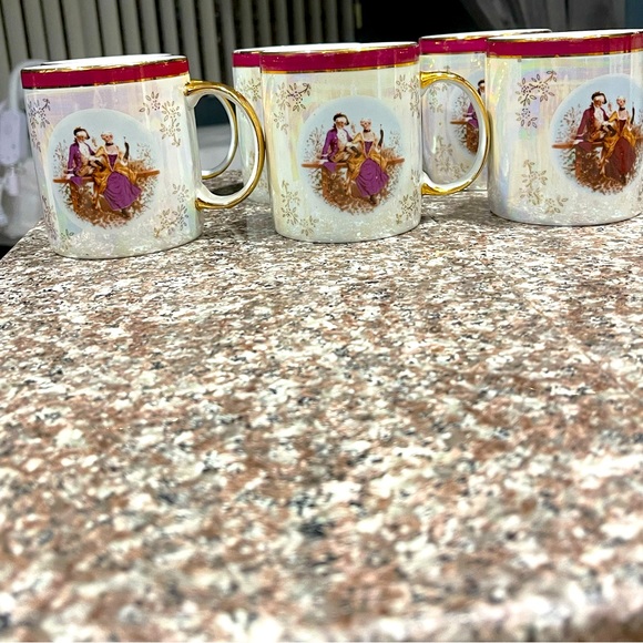 6 pc Fine Porcelain cups, designed in Germany - Picture 2 of 8